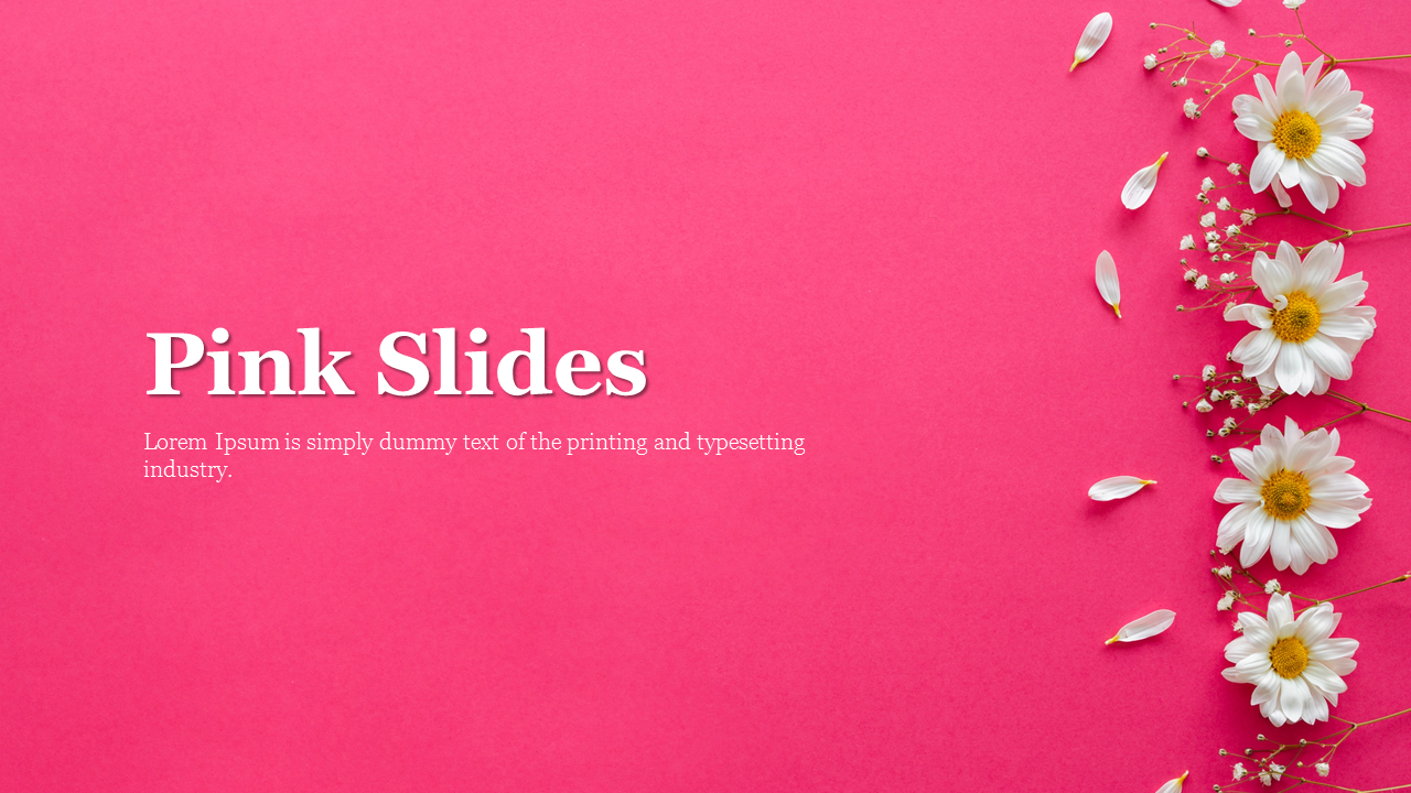 Pink Free Slides